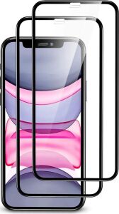 Mobile Store 5d Glass iPhone 11 Ekran Koruyucu, 2 Adet Tam Kaplayan Cam, iPhone Xr ile Uyumludur