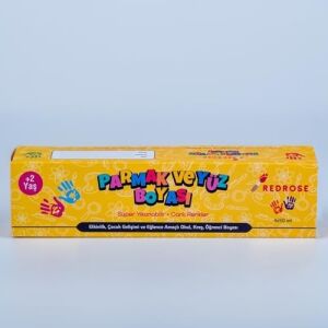 Süper Yıkanabilir Parmak Boyası 4X60 gr