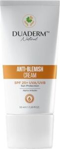 Duaderm Leke Karşıtı Yüz Güneş Kremi, SPF25+, Alpha Arbutin ve C Vitamini Içeren 50 ml