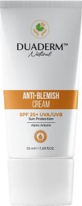 Duaderm Leke Karşıtı Yüz Güneş Kremi, SPF25+, Alpha Arbutin ve C Vitamini Içeren 50 ml