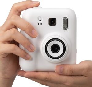 Eğlenceli Baskılı Çocuk Fotoğraf Makinesi Video Çekim 4 Rulo Kağıt 5 Kalem Set