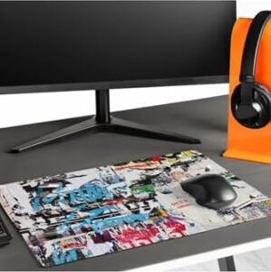Sokak Duvarı Tasarımlı 40X30 Mousepad