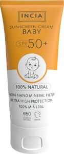 %100 Doğal Bebek Güneş Kremi Leke Karşıtı Mineral Filtreli Yüksek Koruma SPF50 Uva Uvb 50 ml