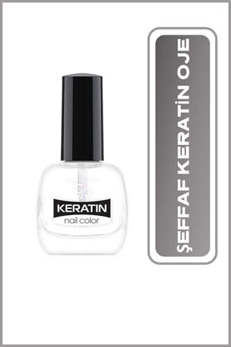 Keratin Nail Clear - Keratin Içerikli Güçlendirici Parlak Oje