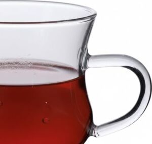 Borosilikat Cam Kupa Seti - 250 ml Kapasiteli - Şık ve Dayanıklı Tasarım - 3 Parça
