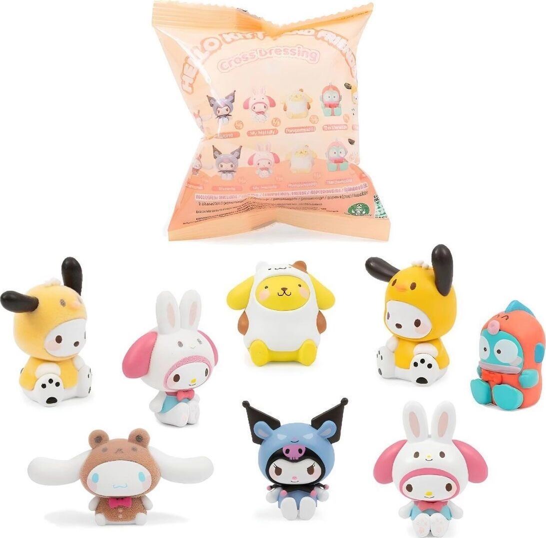 HKT46000 Hello Kitty Kıyafet Değiştirme Partisi - 1  Adet Fiyatıdır