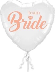 Bride To Be Beyaz Kalp Folyo Balon Set