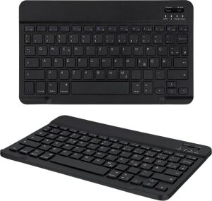 Kablosuz Klavye ve Mouse Kombosu Bluetooth Uyumlu Sessiz Set