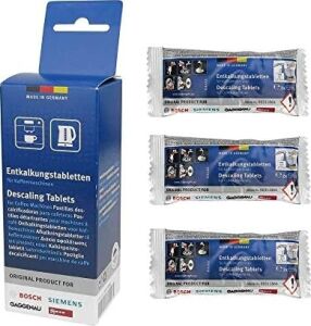 Bsh 00311864 Kireç Çözücü Tabletler, Sodyum Hidrojen Karbonat