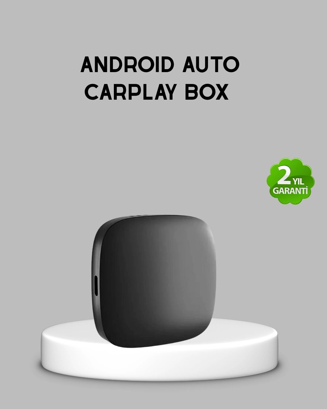 Android Auto Kablosuz Adaptör Bluetooth 5.0 ve 5.8ghz Wifi Destekli