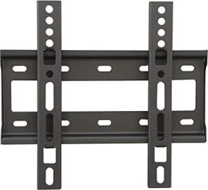 SP-2460-F - 24''-60'' Tv Için Evrensel Sabit Duvar Montajı (Kapasite 30 Kg, Vesa: 50X50, 75X75, 100X100, 200X100, 200X200) Siyah