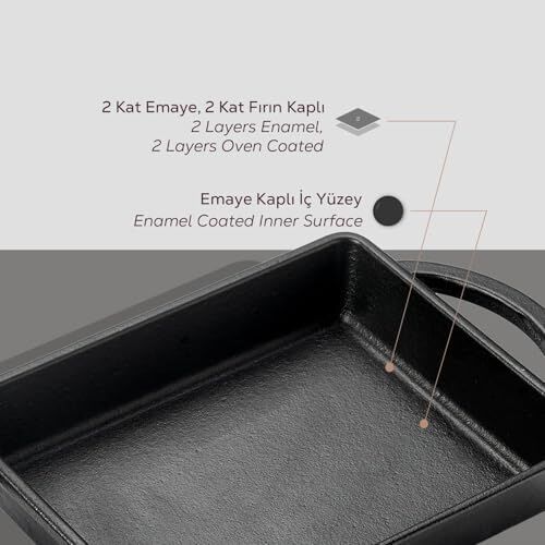 Döküm Mini 12X15 Tava