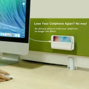 Duvara Sabitlenen Yapışkanlı Telefon Şarj Tutucu