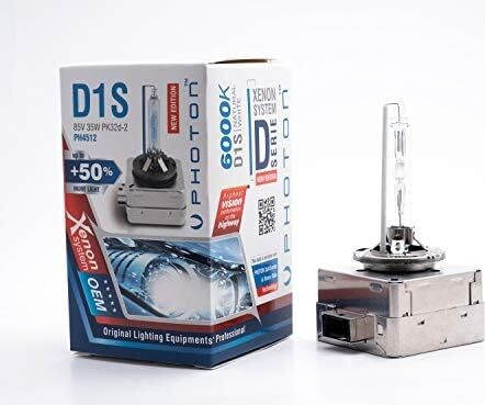 Ampul D1S 6000K +%50 Fazla Işık Xenon Pht PH4512