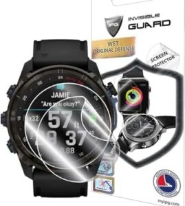 Garmin Descent™ MK3I Için (Kasa Boyutu: 51 Mm) Hidrojel Ekran Koruyucu (2 Adet) Görünmez Hd Şeffaf Film Çizilmez Koruma-Pürüzsüz/kendi Kendini Iyileştirme/kabarcık MK3I 51 Için