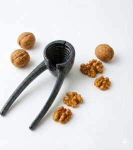 Döküm Ceviz ve Fındık Kıracağı – Ergonomik Saplı, Kaymaz Yüzeyli, Dayanıklı Dökümalüminyum, Fındık Badem Kıracağı – Güçlü Yay Sistemi ile Kolay Kırma