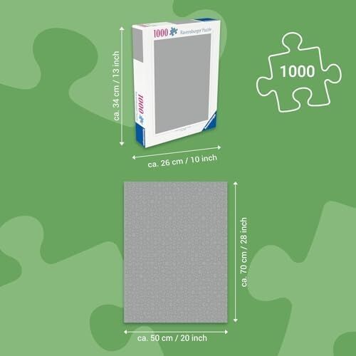 1000P Puzzlezle Mona Lisa, Yapboz