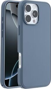 Serisi Magsafe Kılıf 16 Pro Max Uyumlu, Darbeye ve Düşmeye Karşı Koruyucu Ince Koruyucu Kılıf,mavi