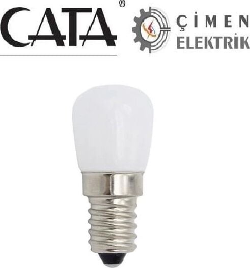 Cata Ct 4261 2W Buz Dolabı LED Ampul 6400K Beyaz Işık E14 Duy
