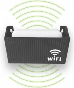 Gri Wifi Kutusu Duvar Asılabilir Sigorta ve Modem Saklama Kutusu 25X15X6 cm