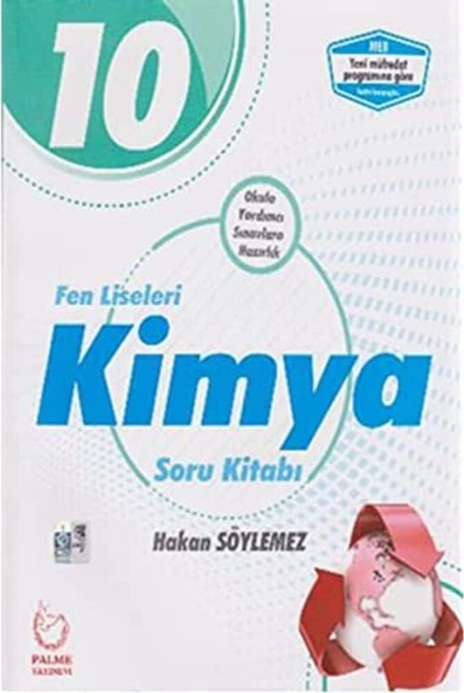 10. Sınıf Fen Liseleri Kimya Soru Kitabı 2019