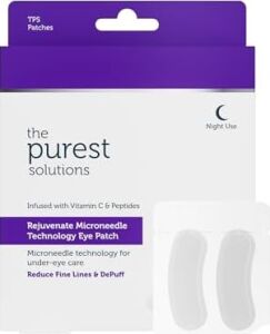 The Purest Solutions Microneedle Teknolojili Aydınlatıcı & Ince Çizgi Karşıtı Göz Altı Patch
