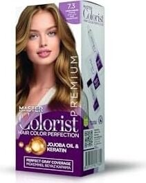 Premıum Yarı Kit Set Saç Boyası 7.3 Fındık Kabuğu
