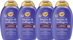 Dolgunlaştırıcı Biotin & Kolajen Şampuan (4 x 385 Ml)