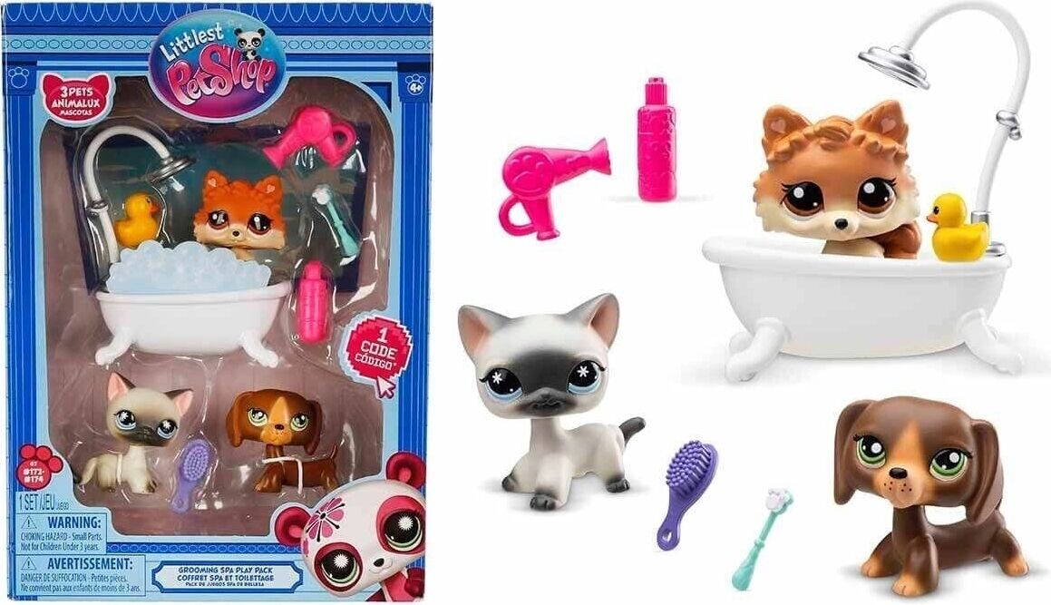 6384 Sun-Bsf-Lps-Figür Set Minişler Batroom S3 3fgr Aks Paket