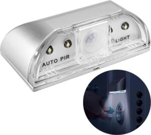 Hareket Sensörlü 4 Led'li Pratik Aydınlatma, Pilli,