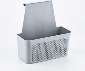 Dolap Içi Asılabilir Plastik Organizer Deterjan Sünger Düzenleyici Askı Mutfak Banyo Dolap Içi Düzenleyici Kapak Arkası Organizer Sepet (Asorti Renk)