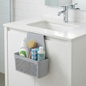 Dolap Içi Asılabilir Plastik Organizer Deterjan Sünger Düzenleyici Askı Mutfak Banyo Dolap Içi Düzenleyici Kapak Arkası Organizer Sepet (Asorti Renk)