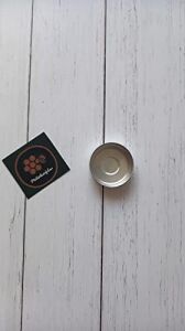 (200 Adet) Boş Alüminyum Tealight Mum Kabı Kabı Standart Boş Kase