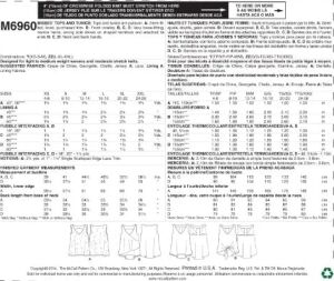 Mccall's Patterns Company Kesim Deseni, Zz (Lrg-Xlg-Xxl)