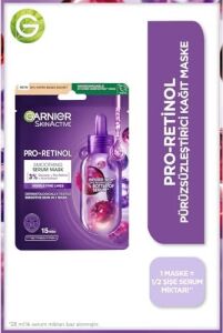 Pro-Retinol Pürüzsüzleştirici Kağıt Maske