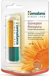 Himalaya Güneş Koruyucu Spf 30 Dudak Kremi, Lip Balm, Nemlendirici, BESLEYICI,%100 Doğal Renk, Silikon Içermez, 4,5 gr