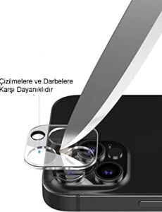 iPhone 13 Kamera Koruma Lens Camı