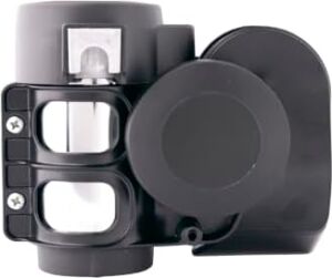 Korna CA26-12V - 115DB(A) - Frekans Aralığı: 520/660Hz - Yüksek Ses - Elektrikli Pnömatik - Ece Onaylı - Gövde Rengi: Siyah - Miktar: 1 Horn