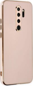 Xiaomi Redmi Note 8 Pro Için Kılıf Olive Plated Pembe [redmi Note 8 Pro ile Uyumlu Kılıf - Pembe]