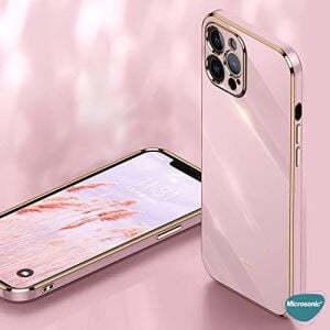 Xiaomi Redmi Note 8 Pro Için Kılıf Olive Plated Pembe [redmi Note 8 Pro ile Uyumlu Kılıf - Pembe]