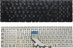 Notebook Klavye - Siyah-Işıksız - Pavilion - TPN-C133, TPN-C135, TPN-C136, TPN-C139, TPN-C141, TPN-C142, TPN-Q208, TPN-Q210, TPN-Q229, TPN-Q241, 255 G9 6Q8N2ES Muadili ile Uyumlu - HP-120