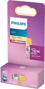 LED Kapsül 2.4W 300 Lumen 2700K Sarı Işık G4 Duy (28W Eşleniği)