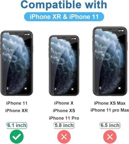iPhone 11 Privacy (Hayalet) Ekran Koruyucu – 2 Adet - 9h Temperli Cam, Yan Görünme Engelleyici, Tam Kaplama