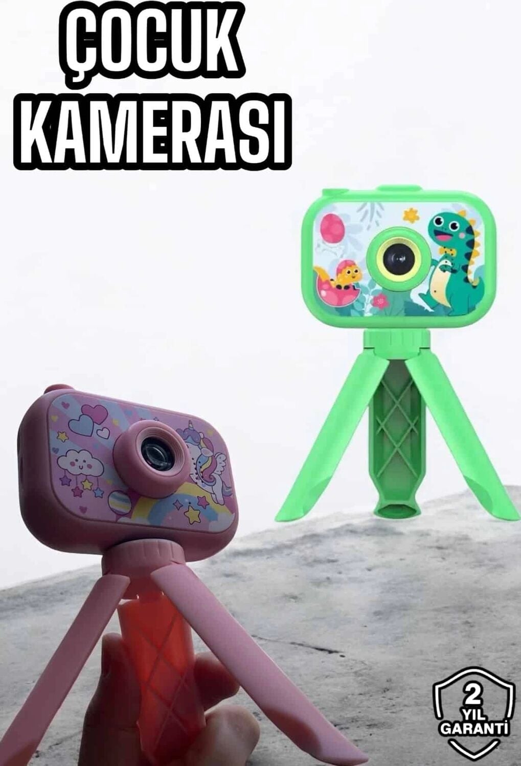 Çocuklara Özel Dijital LCD Ekran 1080P Hd Görüntü Kaliteli