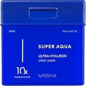 Peeling Etkili Nemlendirici Cilt Bakım Pedi Super Aqua Ultra Hyalron Clear Pads