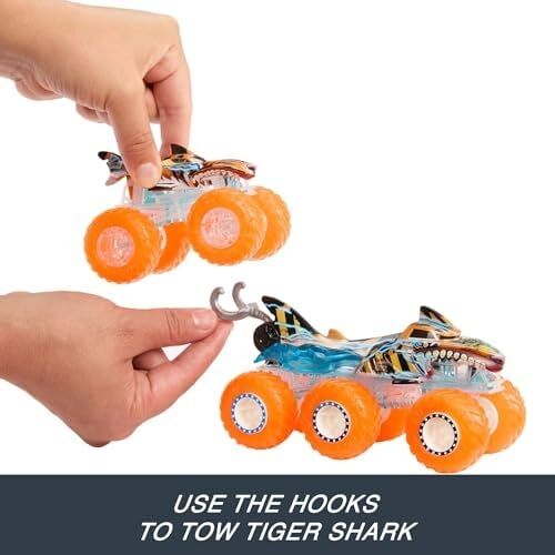 Trucks Toy Truck & Big Rig Multipack, 1:64 Ölçekli -Wrex & Tiger ile Eşleşen Power Smashers Deco