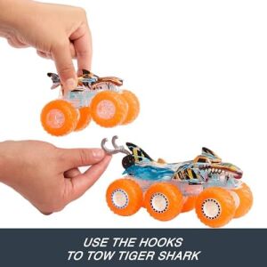 Trucks Toy Truck & Big Rig Multipack, 1:64 Ölçekli -Wrex & Tiger ile Eşleşen Power Smashers Deco