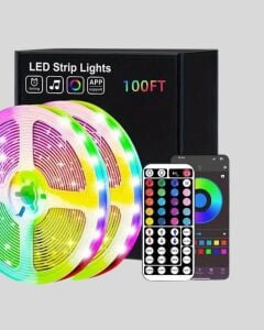 10 Metre Smart Şerit LED Bluetooth Telefon Kontrollü USB Enerjili