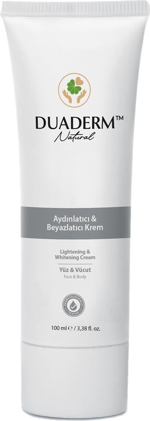 Duaderm Natural Aydınlatıcı ve Beyazlatıcı Krem 100 Mililitre