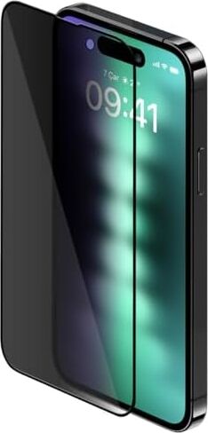 Labs iPhone 15 Plus ile Uyumlu 5d Privacy Hayalet Ekran Koruyucu
